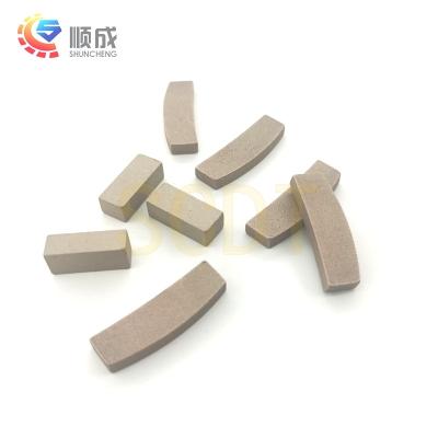 China Fast Cut Shuncheng Style Good Quality Hot Segment Grinding Stone Marble Cutting Segments for sale