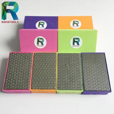 China High Efficiency Abrasive Polishing Grinding Diamond Hand Pad for sale