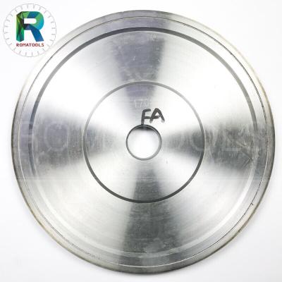 China High Quality Glass Edge Profiling Wheels Diamond Grinding Wheels For Fa PE Fe Shape Medium Grit for sale