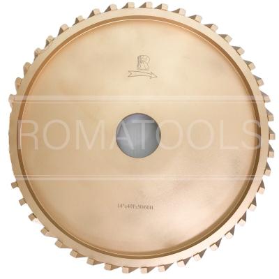 China Milling Machining 350mm Diamond Milling Wheels for High Quality Stone Calibration Grinding of Romatools for sale