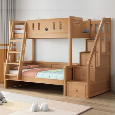 China Modern Children's Bed Bedroom Furniture Multifunctional Modern Style Solid Wood Bunk Bed for sale