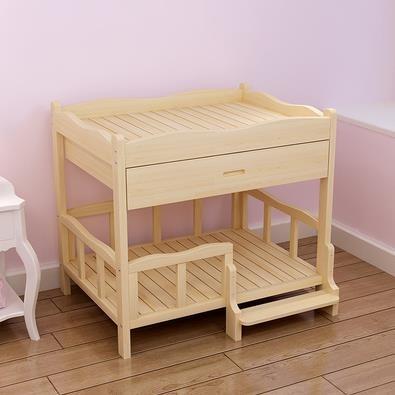 China Breathable Easy Assembly Pet Bunk Bed Sleeping Bed With Solid Wood Ladder And Drawer Furniture For Cat And Dog for sale