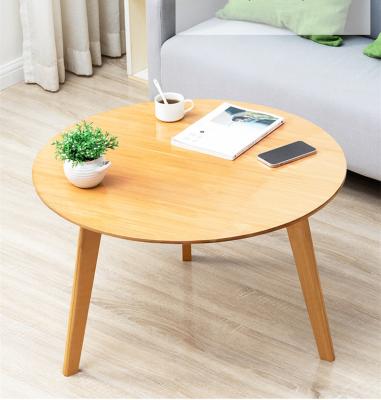 China Multifunctional Simple Round Pointed Table Living Room Bamboo Table Tea Table Furniture for sale