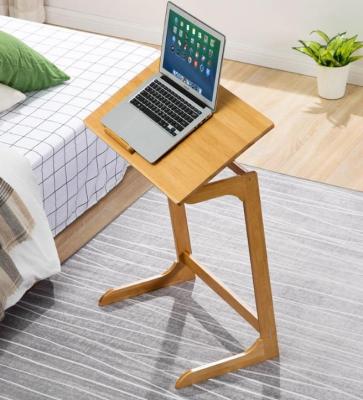 China Simple Adjustable Wooden Standing Computer Table Computer Standing Game Tables Modern Computer Desk for sale