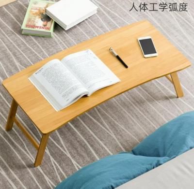 China Foldable Simple Free Installation Wooden Desktop Laptop Table Standing Furniture Foldable For Outdoor Or Bed And Sofa for sale