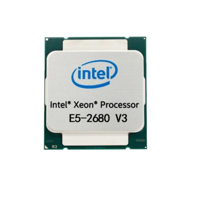 China XEON E5-2680 V3 Server CPU 12 CORE 2.5GHz 30M PROCESSOR 120W E5-2680 V3 for sale