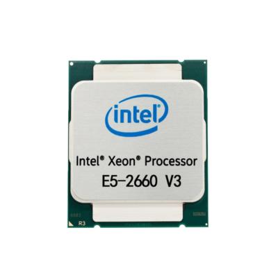 China XEON E5-2660 V3 Server CPU 10 CORE 2.6GHz 25M PROCESSOR 120W E5 2660 V3 for sale