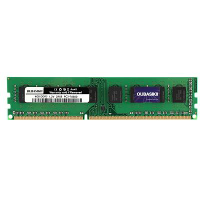 China DDR3 4GB Desktop Ram 1333 1600 MHz PC3-10600U 12800U Non-CCE Desktop Memory, with Intel or AMD obfuscation for sale