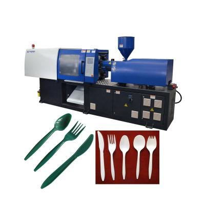 China Horizontal Haichen Machinery 220 Ton Spoon Molding Cutlery Plastic Injection Molding Machine for sale