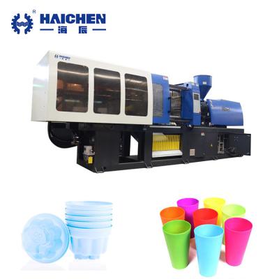 China Horizontal Plastic Beer Drink Cup With Stand Injection Molding Machine for sale