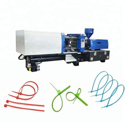 China Haichen Horizontal Plastic Self-locking Nylon Cable Tie Injection Making Machine for sale