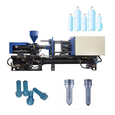 China 25-32mm horizontal pet preform 55-65g beverage bottle plastic water jar making machine factory price for sale