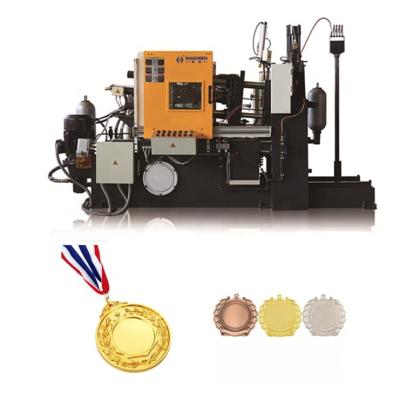 China Construction worksÂ   Haichen Zinc Alloy Lead Medal Hot Room Die Casting Machine for sale