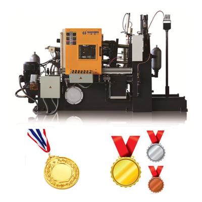 China food & Beverage Shops Haichen Metal Medal Zinc Alloy Hot Room Die Casting Machine for sale