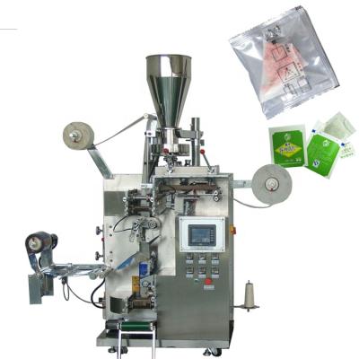 China Full Automatic Food Pharmacy Tea Leaves Packing Machine Inner And Outer Tea Bag Packing Machine With String And Label for sale