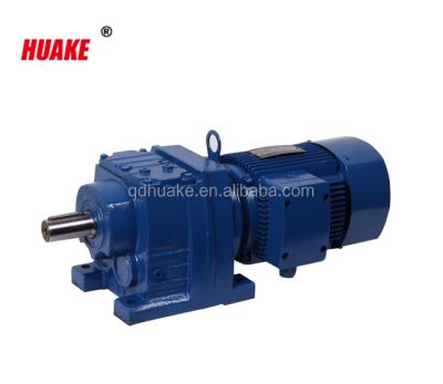 China Hotels Large Torque R Series Helical Gearbox for sale