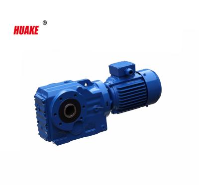 China Hotels K Series Helical Bevel Gear Units For Woodworking Machine for sale