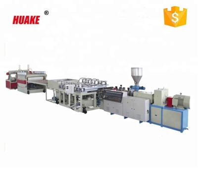 China PVC Foam Board Half-crust Foam Board Production Line Plastic Machine for sale