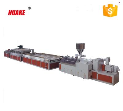 China Wood Plastic Board Plastic Machine Board Production Line for sale