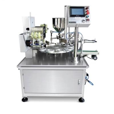 China Automatic Ice Cream Filling and Sealing Machine Food Ice Cream Filling Machine Ice Cream For Size Box for sale