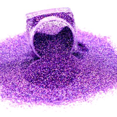 China Wholesale 1/128 Bling Kingsglitter High Temperature Resistant Holographic Glitter Powder DIY PET Toy Laser Glitter Powder for sale