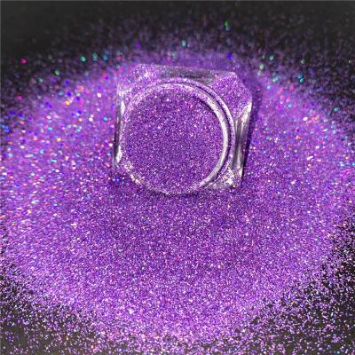 China Bling Color Shift Glitter Holographic Glitter Color Change From Different Angles For Cosmetic, Nail Art, Toys, Student Etc Toys for sale