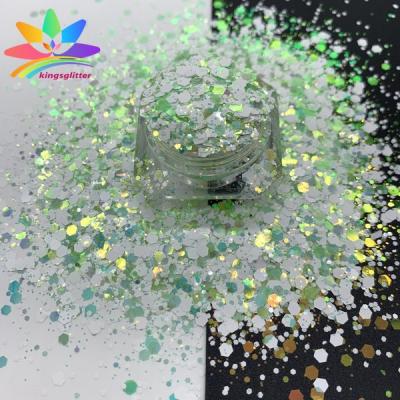 China Hot Selling Toys/Party/Body/Face/Hair/Nail Art Pearl Glitter/Decoration/DIY/Crafts for Tumbler and Crafts Decorating Chunky Iridescent Glitter New Sparkle Mixes for sale