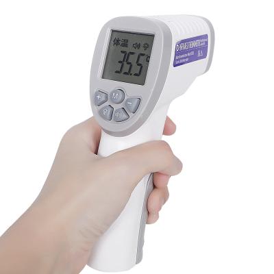 China Laser, der Handinfrarotthermometer/tragbaren Stirn-Thermometer in Position bringt zu verkaufen