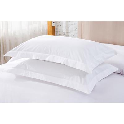 China Factory Price 100% Cotton 100% Cotton Hotel Pillow Case Nondisposable 100% Cotton 3cm Stripe Pillowcase For Doha Hotel Pillowcase for sale