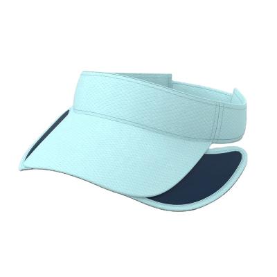 China Character Fashion Multi-panel Color Women's Sun Visor Hat Custom Visor UV Protection Hat for sale