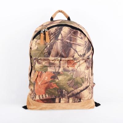 China Camouflage Logo USB Camouflage Backpack Custom Outdoor Sport Waterproof Army Custom Fan School Bag Unisex for sale