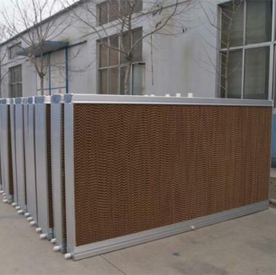 China Fruits Vegetable Flowers Paper Honey Comb Type Evaporative Cooling Material Protection for sale