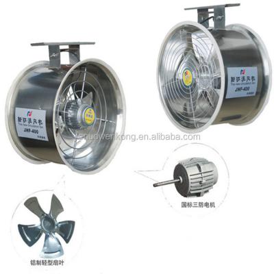 China Stainless Steel Circulation Fan Agricultural Silent Agricultural Axial Flow Hanging Fan for sale