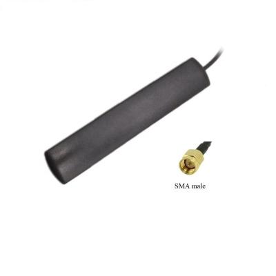 China Omni directional adhesive mount GM/M gprs 2g quad band patch car aerial antenna with SMA male WK-GSM001-SMA for sale