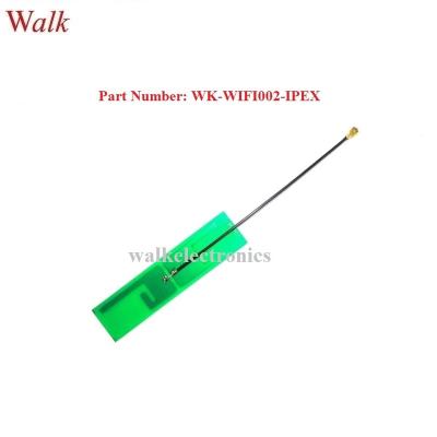 China 3dbi Directional Adhesive Mount Built In 2.4GHz PCB WiFi Antenna U.FL Ipex Connector RF1.13 Cable WK-WIFI002-IPEX for sale