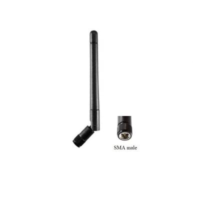 China UHF 915MHz 915MHz RFID SMA Male Straight Aerial Rubber Foldable Rotating Stubby Antenna 915-WK010-SMA for sale