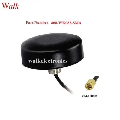 China small size screw mount 868MHz antenna, outdoor waterproof UHF antenna, SMA connector 868-WK032 for sale