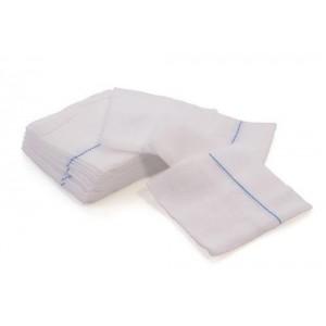 China Medical supplies wound dressing Gauze sponges with x-ray thread gauze pad gauze swabs for sale