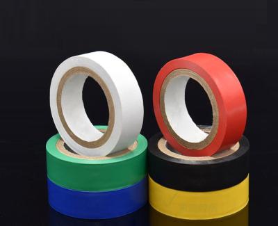 China Electrician tape electric insulation tape PVC insulation tape electricial tape black for sale