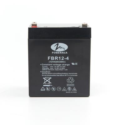 Chine La batterie au plomb scellée 12v 4ah petite a scellé la batterie solaire d'acide de plomb d'UPS Stroage d'alimentation d'énergie de missile air-sol à vendre