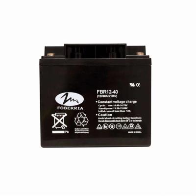 Chine batterie des véhicules à moteur exempte d'entretien rechargeable d'acide de plomb d'UPS de batterie d'accumulateurs de 12V 40ah à vendre