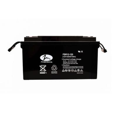 China 37.5kg UPS 12v 120ah Lead Acid Battery For Electric Vehicles for sale