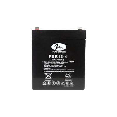 China 12 Volt AGMs 4ah versiegelte Blei-Säure-Batterie-Aushilfsenergie 1.36kg zu verkaufen