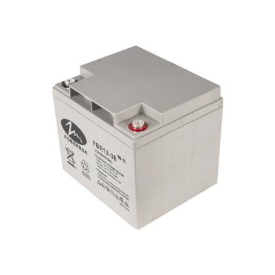 China Siegelblei-säure-batterie wartungsfreie ISO9001 12kg 12v 38ah Notstromversorgungs-Batterie Blei-Säure-Batterie-175mm zu verkaufen