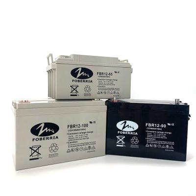 Chine Batteries au plomb profondes de cycle de batterie solaire de gel de la capacité élevée 12V120ah de batterie au plomb pour le stockage solaire à vendre