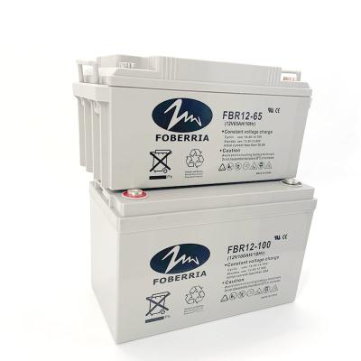 China F13 Akku Agm 65AH 100AH 12V für Sonnenkollektor zu verkaufen