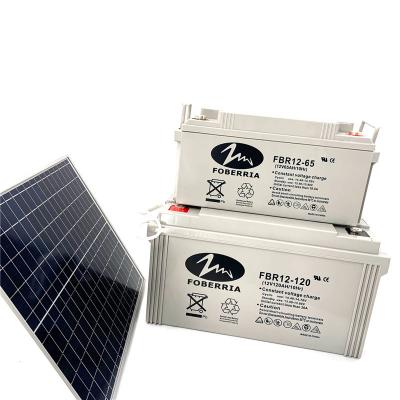 China batería solar de plomo del ciclo profundo de 60.9Ah 1HR 4.80V colorida en venta