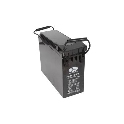 Cina batteria profonda Front Terminal Battery For Telecom del ciclo di 12V 55ah in vendita