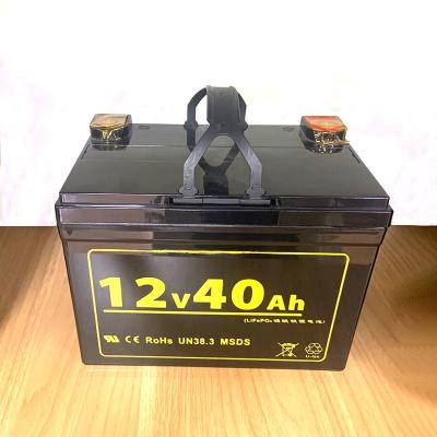 China 181*77*168mm 12v40ah 12.8V Lifepo4 Lithium-Batterie für Notbeleuchtung zu verkaufen