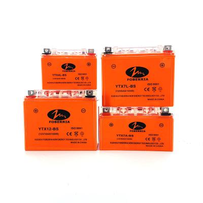 China YTX4L BS Motorcycle Lead Acid Battery 12V 3.5ah sealed lead acid motorcycle battery for sale